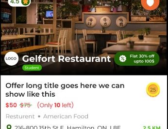 Canadian local business coupon example